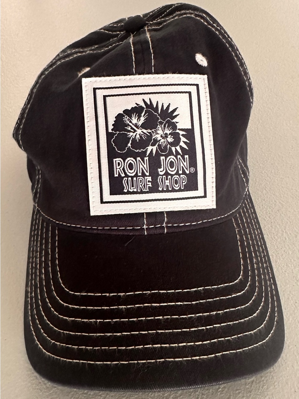 Ron Jon Surf Shop‎ Brown Hat with White Patch